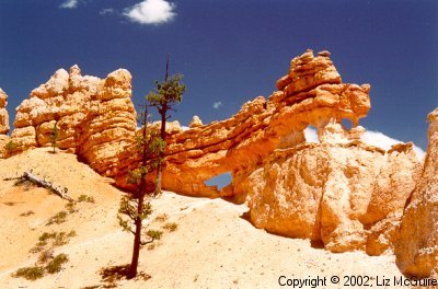 Rock Formation near Bryce Canyon National Park